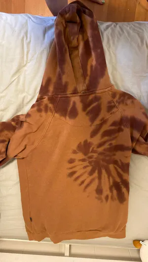 Oversized Hoodie Orange Size M thumbnail 2