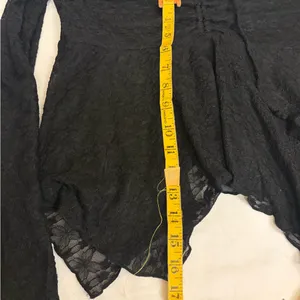 Y2K Whimsigoth Top Women Small Lace Floral Mesh Witchy Boho Goblin thumbnail 10