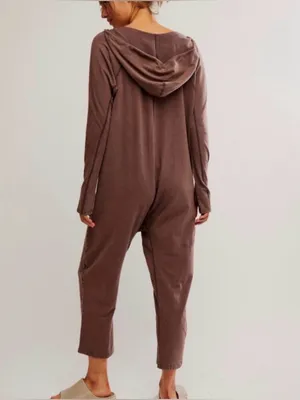 Free People Movement Hot Shot Long-Sleeve jumpsuit size xs thumbnail 2