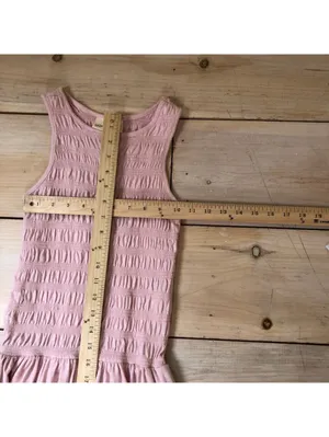 Universal Thread NWT Women's Pink Smocked A-Line Dress Size XS thumbnail 9