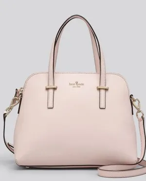 kate spade Pink Saffiano Dome Satchel thumbnail 1