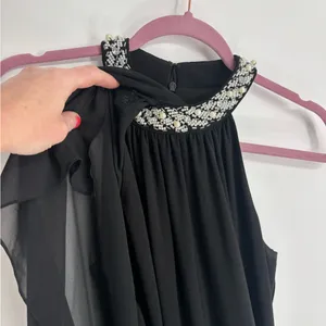 Vintage Cache’ Women’s Knee Length Beaded Neck Dress thumbnail 5
