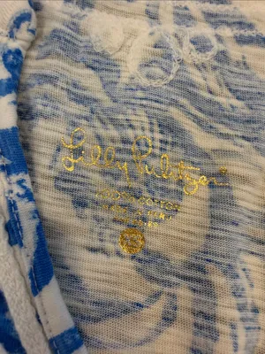 Lilly Pulitzer Kaia Knit Tunic Top in "Lobster On A Roll" Print - XS - C69-009 thumbnail 2