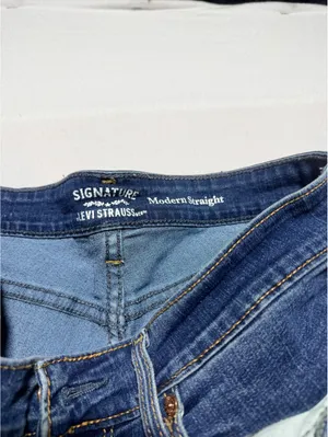 Levi’s Signature Modern Straight Women’s Jeans Size 12L W31 L34 Medium Wash thumbnail 4