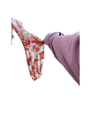 Ale by Alessandra Roshina Crop Top Red Size XS Revolve Floral Boho Festival Cute thumbnail 7