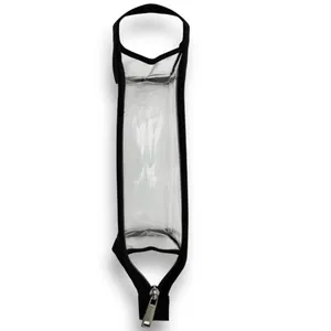 New‎ Kendall + Kylie Clear Makeup Bag Transparent Cosmetic Travel Pouch Case Y2K thumbnail 3