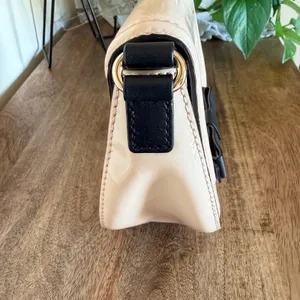 Kate Spade Chelsea Park Jade Crossbody Patent Leather Bow Preppy Mod Coquette thumbnail 8