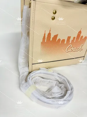 NWT Coach X Jennifer Lopez Dempsey Tote 22 With Nyc Skyline c6494 thumbnail 8
