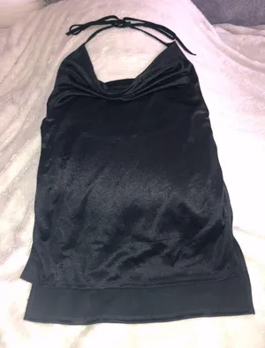Black Party Dress Size L thumbnail 1