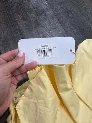 Sweet As Sunshine Yellow Size L thumbnail 5