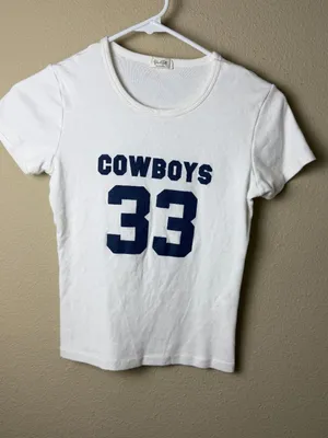 Brandy Melville JOHN GALT Cowboys T Shirt Top One Size thumbnail 3