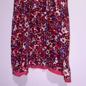 Free People Silk Babydoll Sundress Women L Pink Smocked Boho Preppy Beach Resort thumbnail 6