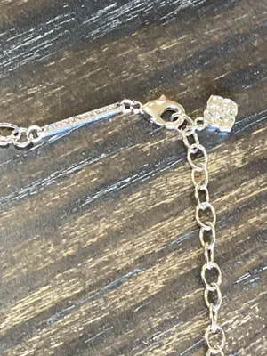 Kendra Scott Camry Silver Multi Strand Necklace with Abalone Pendant thumbnail 3