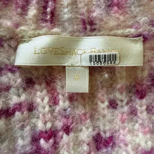 LoveShackFancy Avignon Crop Berry Medley Barbie Coquette Puff Sleeve Cardigan M thumbnail 5