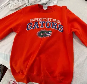 Champion bright orange Gators pullover thumbnail 1