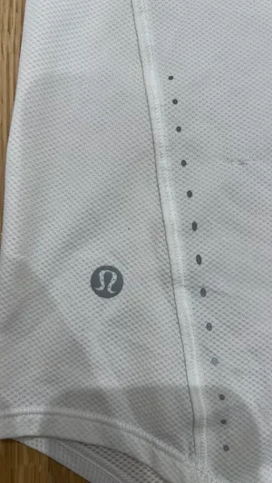 Lululemon mesh tank top white  thumbnail 3