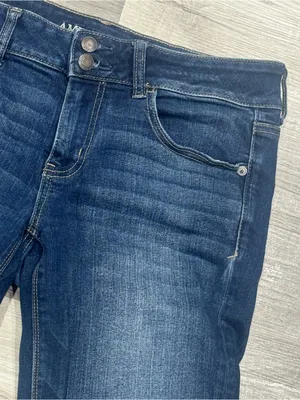 American Eagle AE Artist Flare Jeans Size 12 Short thumbnail 3