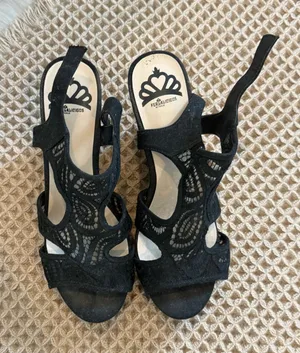 cork wedge heels Black Size 8 thumbnail 1