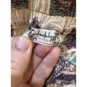 Intimately Free People Oasis Lounge Shorts Patchwork Size Medium Cuffed thumbnail 6