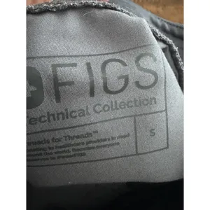 Figs Women's Small 1576 Charcoal Zamora High Waisted Jogger Scrub Pants #BB15-2 thumbnail 5