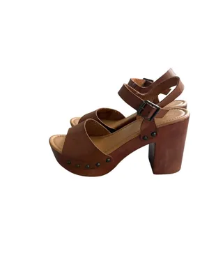 MADDEN GIRL Brown Tan Platform Sandals Size 9.5 thumbnail 9