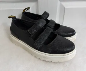 Dr. Martens Mary Jane Leather Mae Platform Sneakers Women's Large 8 thumbnail 1