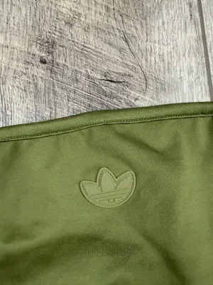 Adidas Olive Crop Top thumbnail 5