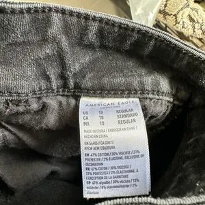 American Eagle Women’s Black 10 Regular Jeggings Jeans thumbnail 5