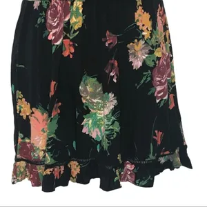 Band of Gypsies Floral Smocked Mini Dress S Western Romance Festival Boho thumbnail 7