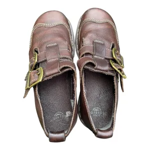 Vintage Brown Dr. Martens CATY 8065 style Mary Jane Buckle Strap Fisherman US 8 thumbnail 4