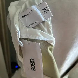 ASOS DESIGN NWT faux leather mini dress in white size 4 thumbnail 10
