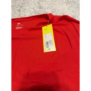 All‎ in Motion Red Long Sleeve Twist Front Athletic Top Women's Size 4x plus thumbnail 4