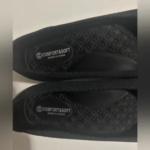 Women’s Black Knit Ballet Flats Slip-On shoes Size 8.5 thumbnail 6