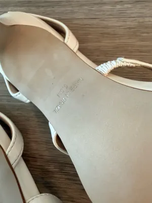 Steve Madden White Slingback High Heel Sandals in Grade White, Size 5.5 thumbnail 13