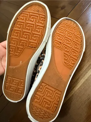 Jenn Ardor Leopard Print Canvas Sneakers - Brown & Black thumbnail 8