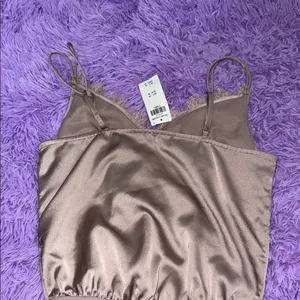 Abercrombie Elegant Cream Lace Bodysuit thumbnail 7