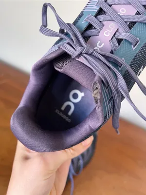 ON Running • Cloudgo Sneakers running shoes Storm / Magnet teal blue athletic thumbnail 7