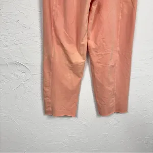 Daily Practice Coral Pink Wide Leg Casual Sweatpants Womens XS Cropped Gorpcore thumbnail 7