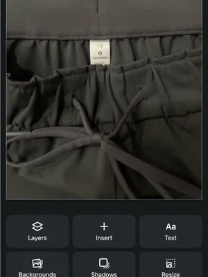 lululemon Dance Studio mid rise Graphite Grey Relaxed Track lightweight pants thumbnail 3