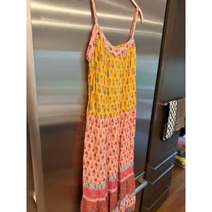 Knox Rose bohemian mixed floral print women's XL maxi thumbnail 2