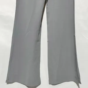 New Flare Leg Elastic Waist Trousers Victoria Pant Grey Size Medium thumbnail 11