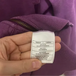 Vintage Y2K Nike Women’s Purple Zip-Up Hoodie Size Medium Retro Streetwear Sport thumbnail 4