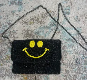 Smiley Face Sequin Purse thumbnail 1