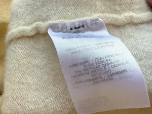 Reformation Cream Women's Sweater Cardigan Sz M thumbnail 2