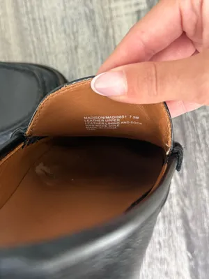 Steve Madden Black Loafers Leather thumbnail 13