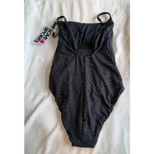 Love & Sports Jacquard Santorini Square Neck One-Piece Swimsuit thumbnail 4