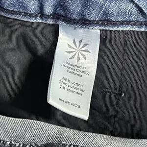 Athleta Jeans Womens 2 Sculptek‎ Skinny Low Rise Dark Wash Denim Pants Boho Chic thumbnail 10