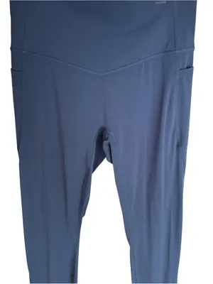 Halara - UltraSculpt High Waisted Tummy Control Pocket Leggings Navy Sz L thumbnail 4