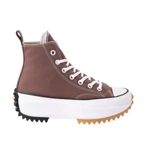 CONVERSE WOMENS RUN STAR HIKE Hi Platform sneakers brown white size 6 Y2K kick thumbnail 6