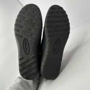 Hotter Thrill Navy Nubuck Leather Perforated Slip-On Comfort Shoes Sz 8.5 thumbnail 6